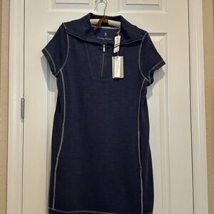 NWT Tommy Bahama Tobago Bay Half Zip Dress